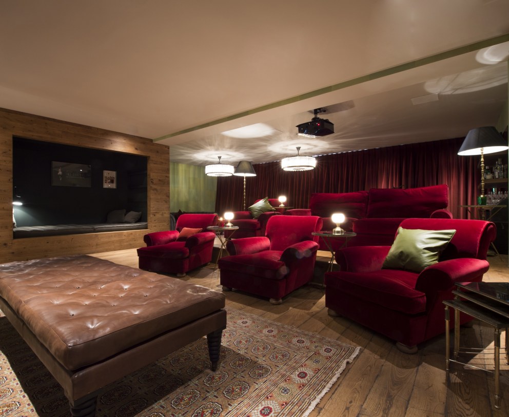 Victorian Mansion, Barnes | Cinema Room | Interior Designers